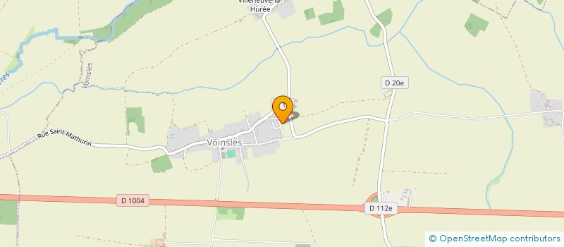 localisation de l'entreprise A.B.M PARTNERS  VOINSLES