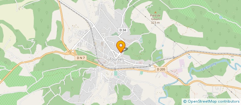 localisation de l'entreprise A.B.M.S  ROUGIERS