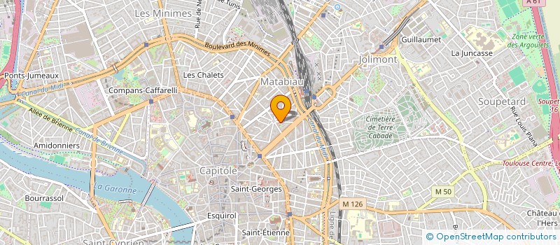 localisation de l'entreprise A.B MEDICAL.RESEARCH CONSULTING à TOULOUSE