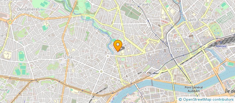 localisation de l'entreprise A.B. PATRIMOINE à NANTES
