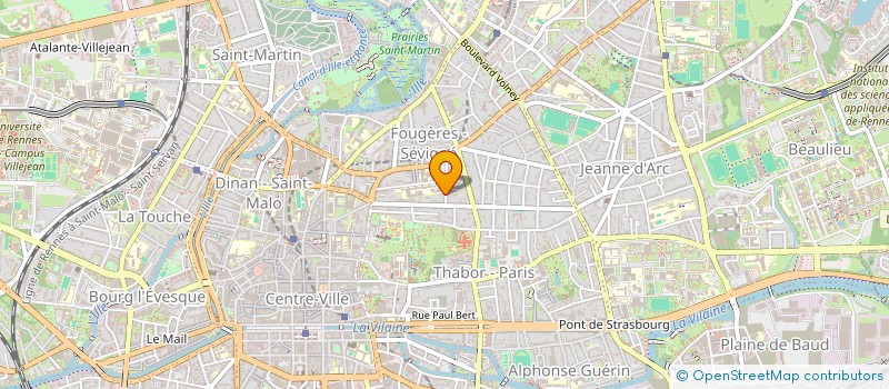 localisation de l'entreprise A&B PATRIMOINE  RENNES
