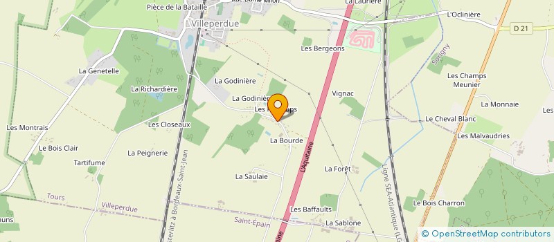 localisation de l'entreprise A&B PATRIMOINES  VILLEPERDUE