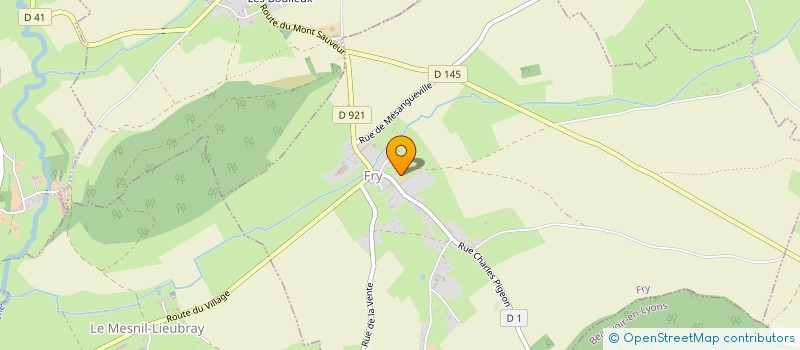 localisation de l'entreprise A.B PAYSAGES ET NUISIBLES  FRY