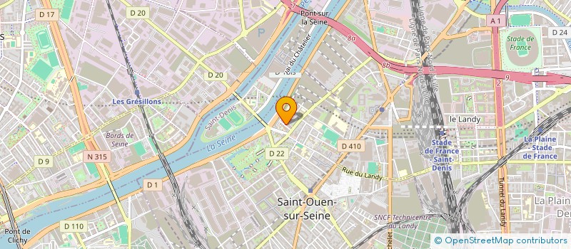 localisation de l'entreprise A B PHONE à SAINT-OUEN-SUR-SEINE