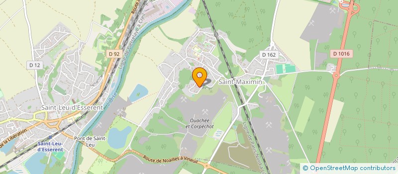 localisation de l'entreprise A&B PLASTIC  ST MAXIMIN