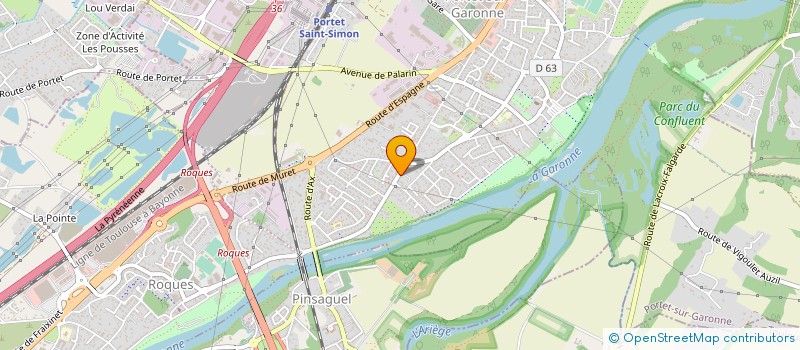 localisation de l'entreprise A.B. PLIS FACONNAGE à PORTET-SUR-GARONNE
