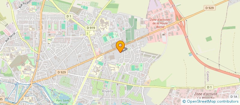 localisation de l'entreprise A.B. PRIMEURS  CAMON