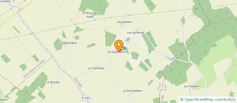localisation de l'entreprise A.B.R ATELIER BOIS RENOVATION à CHANDAI