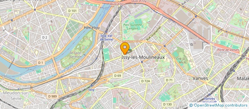 localisation de l'entreprise A.B.R. ELECTRICITE à ISSY-LES-MOULINEAUX