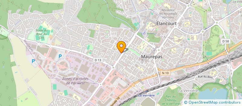 localisation de l'entreprise A.B.R FRANCE INNOVATION  MAUREPAS