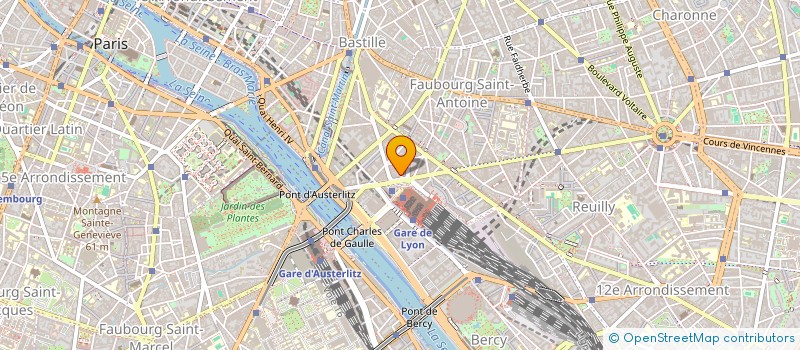 localisation de l'entreprise A.B.ROU  PARIS