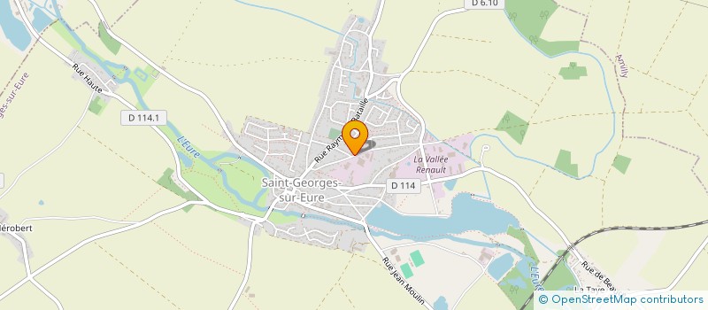 localisation de l'entreprise A.B.S à SAINT-GEORGES-SUR-EURE