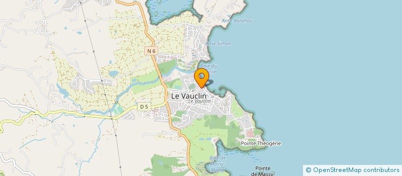 localisation de l'entreprise A. B. S CLEAN à LE VAUCLIN