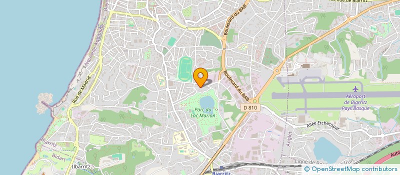 localisation de l'entreprise A.B.S.I.S. IMMOBILIER à BIARRITZ