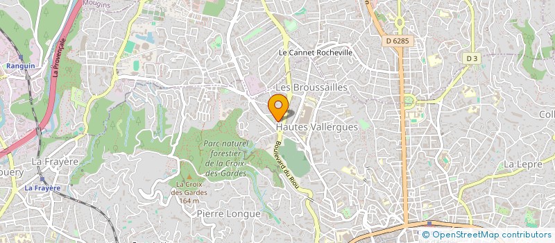 localisation de l'entreprise A.B.S.M.  CANNES