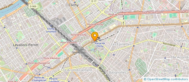 localisation de l'entreprise A.B.S. PUB  PARIS