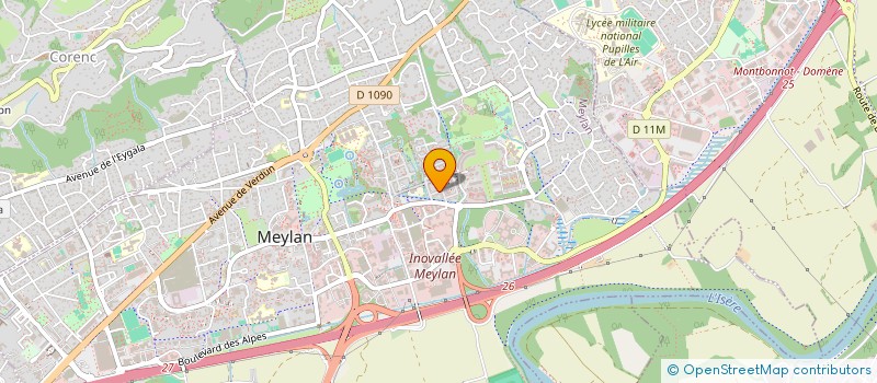 localisation de l'entreprise A&B SERVICES à MEYLAN