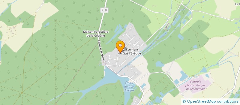 localisation de l'entreprise A&B SERVICES ANIMALIERS à LORRIS