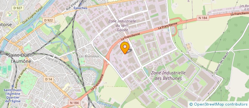 localisation de l'entreprise A.B.SOUDURE à SAINT-OUEN-L'AUMONE
