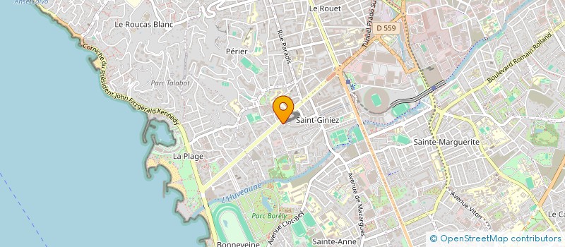 localisation de l'entreprise A.B SUPPLY à MARSEILLE