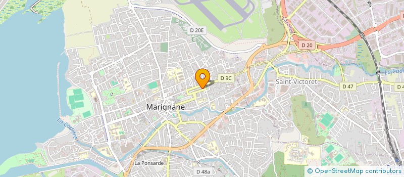 localisation de l'entreprise A B T L à MARIGNANE
