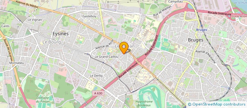 localisation de l'entreprise A&B TAPISSERIE DECORATION VENDRE MEUBLES  EYSINES