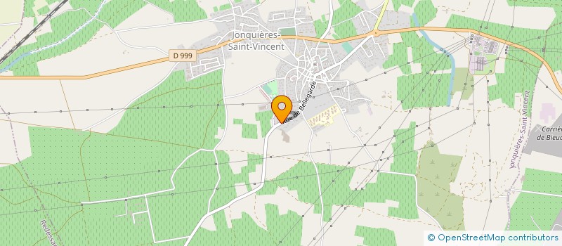 localisation de l'entreprise A.B TECH  JONQUIERES-SAINT-VINCENT