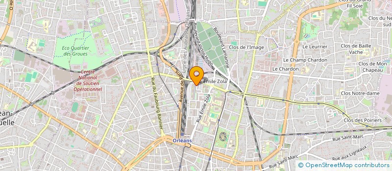localisation de l'entreprise A.B TRADING à ORLEANS