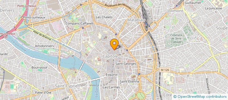 localisation de l'entreprise A&B TRANSACTIONS  TOULOUSE