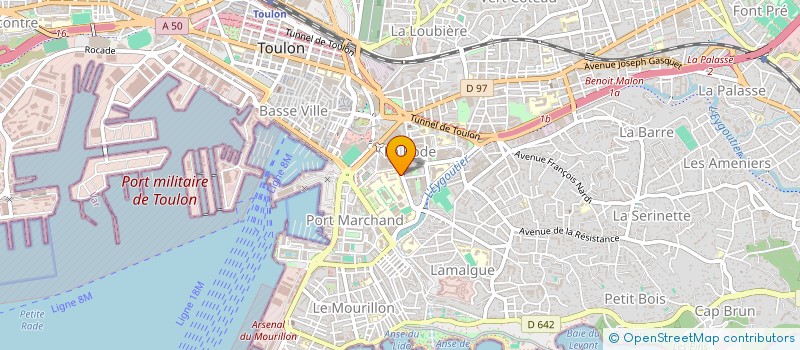 localisation de l'entreprise A BARBE DEPANNAGES  TOULON