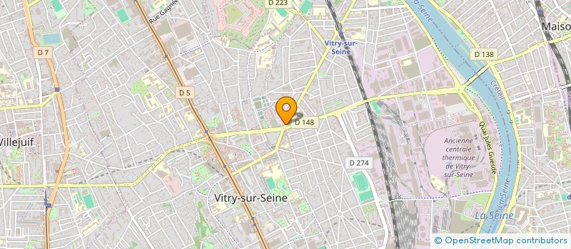 localisation de l'entreprise A BAS LA COUPURE ! à VITRY-SUR-SEINE