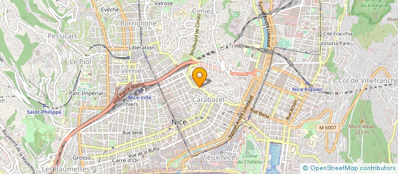 localisation de l'entreprise A BASSONS ROMPUS  NICE