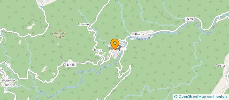 localisation de l'entreprise A BASTIGLIA à ISOLACCIO-DI-FIUMORBO