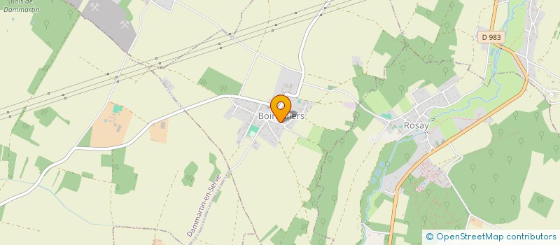 localisation de l'entreprise A.BAT  BOINVILLIERS