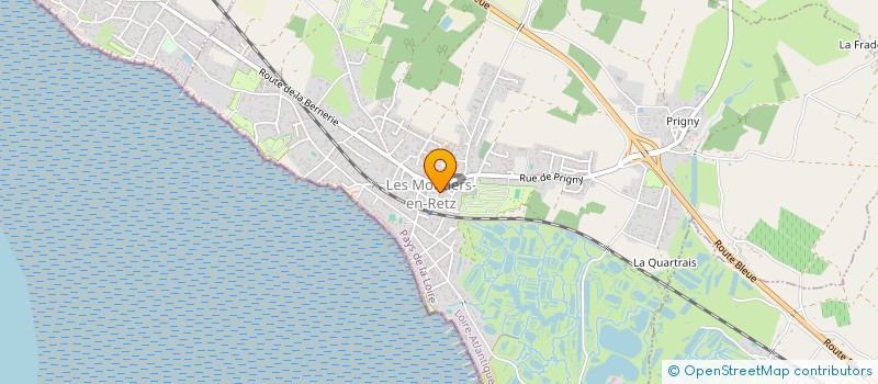 localisation de l'entreprise A BATONS ROMPUS  LES MOUTIERS-EN-RETZ