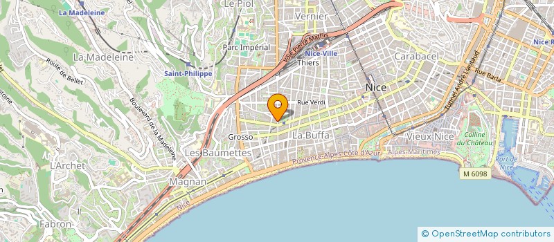 localisation de l'entreprise A.BC FINANCE à NICE