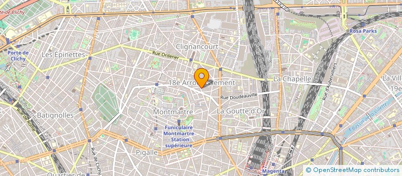 localisation de l'entreprise A BELLE  PARIS