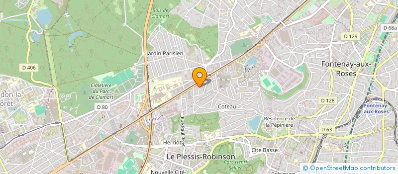 localisation de l'entreprise A'BELLE  CLAMART