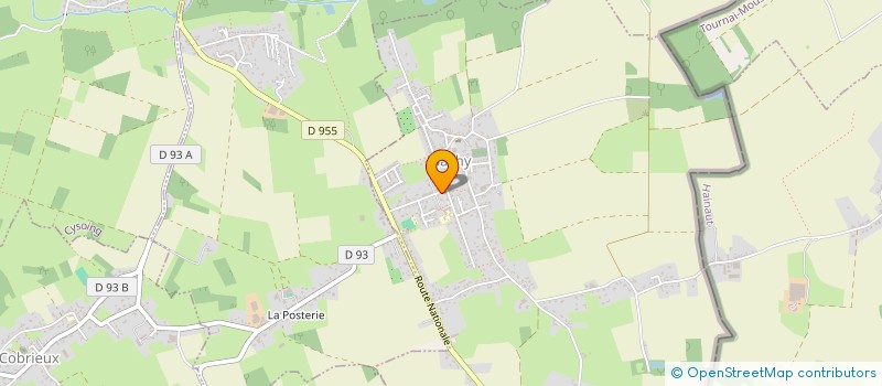 localisation de l'entreprise A BELLEVUE  BACHY