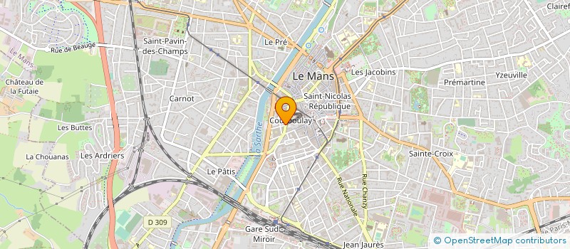 localisation de l'entreprise A BIEN TAUX à LE MANS