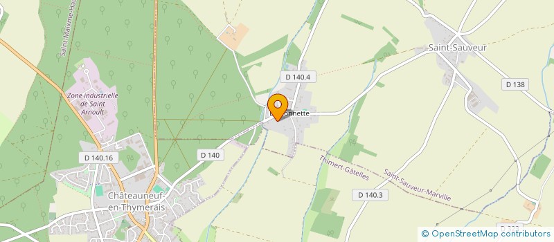 localisation de l'entreprise A BIGEO HEBERGEMENT à SAINT-SAUVEUR-MARVILLE