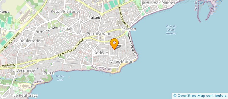 localisation de l'entreprise A BLACK AND WHITE  SAINT-NAZAIRE