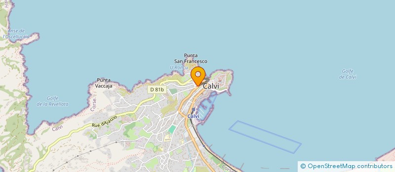 localisation de l'entreprise A BOCCA LOCA à CALVI