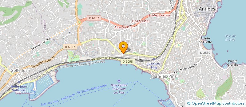 localisation de l'entreprise A BOIRE ET A MANGER à ANTIBES