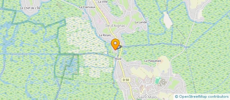 localisation de l'entreprise A. BONNIN  SAINT-PERE-EN-RETZ