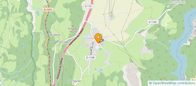 localisation de l'entreprise A BORD !  SINARD