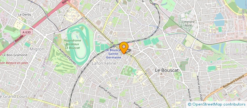 localisation de l'entreprise A BORDEAUX FUNERAIRE à BORDEAUX