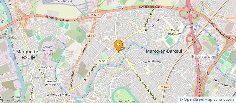 localisation de l'entreprise A-BOU DU MONDE à MARCQ-EN-BARŒUL