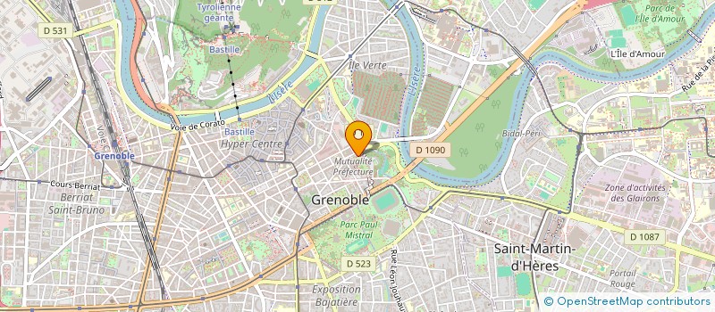 localisation de l'entreprise A BOUDOUR  GRENOBLE