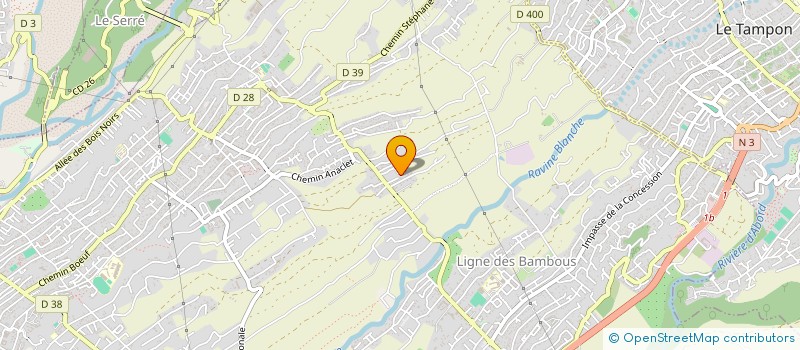 localisation de l'entreprise A BOUT D'SCENES à SAINT-PIERRE